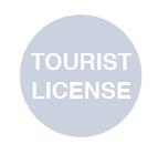 Tourist License Badge