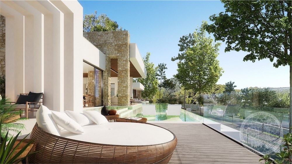 Projet de villa moderne à couper le souffle avec des vues sensationnelles
