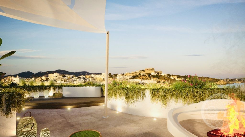 The best luxury penthouse in Ibiza