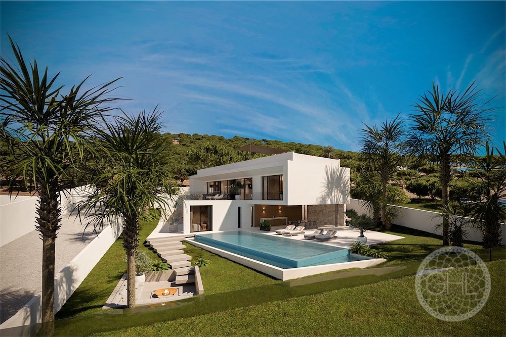 Newly built modern villa in exclusive urbanisation