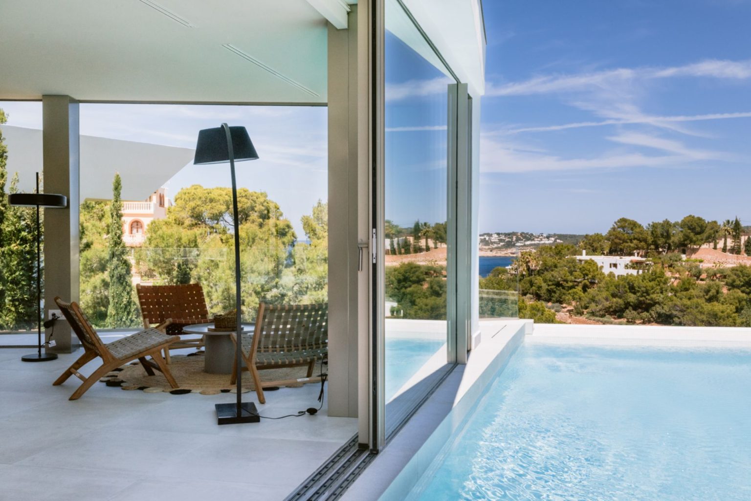 Ultra modern villa with sea views and direct sea access