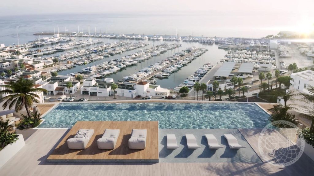Stylish penthouse in prestigious coastal enclave with breathtaking sea views