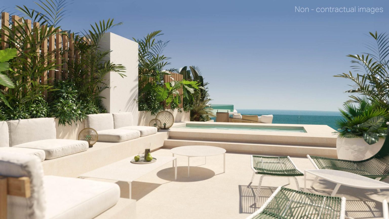 Espléndido apartamento con vistas panorámicas al mar en un oasis residencial de primera categoría