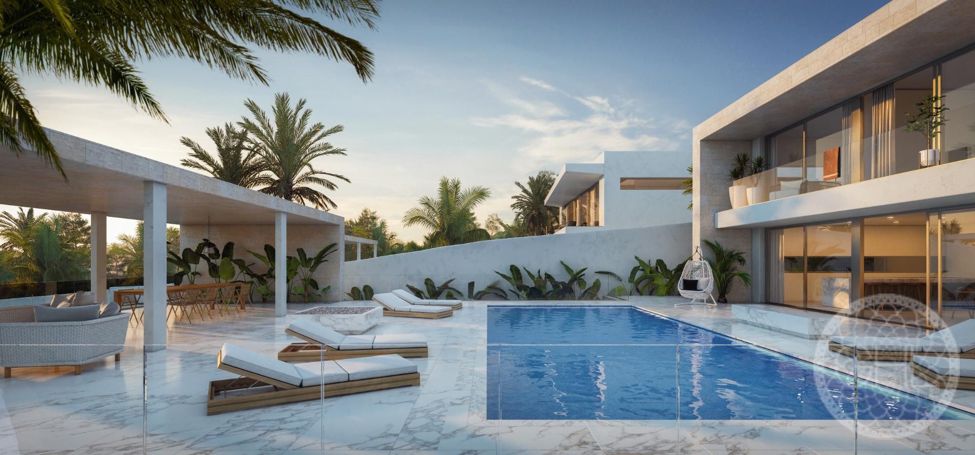Exquisite new luxury villas with stunning sea views in great location ...