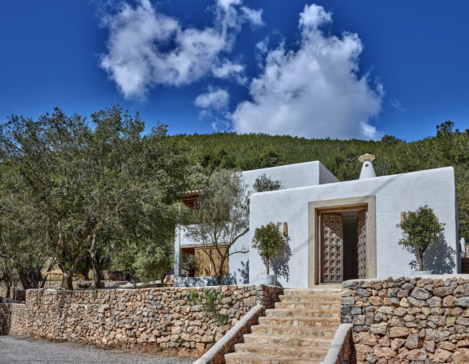 Timeless finca in the heart of Ibiza with two guest houses